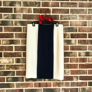 NWT Ann Taylor colorblock skirt